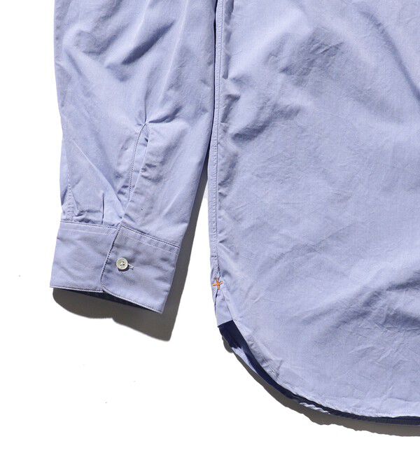 BEAMS PLUS「BEAMS PLUS / Band Collar 120/3 Broad Classic Fit」|シャツ・ブラウス|