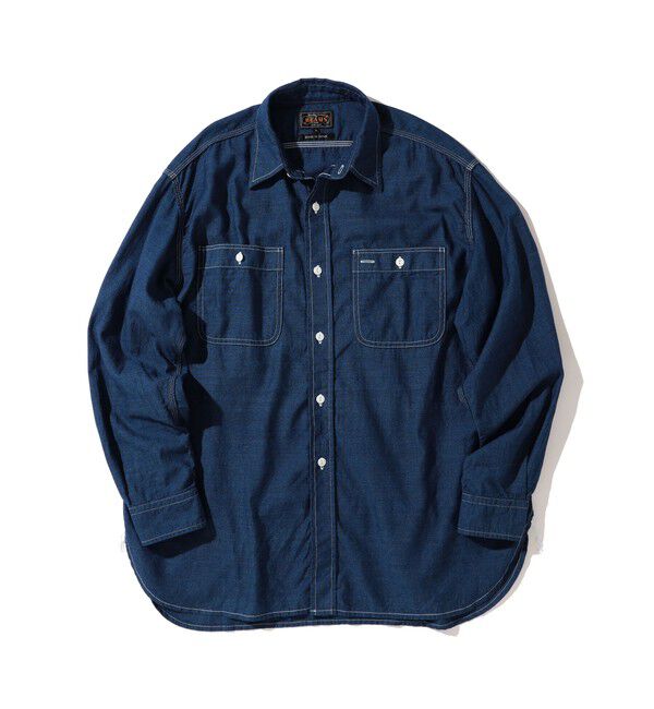 BEAMS PLUS「シャンブレー ワークシャツ」|シャツ・ブラウス|