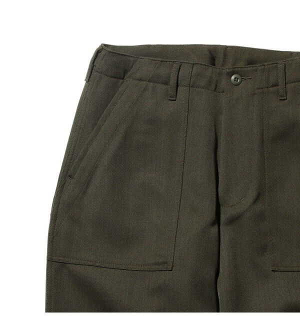 BEAMS PLUS「MIL Utility Trousers Wool Elastic」|チノ|
