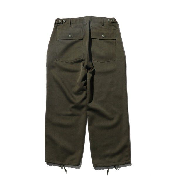 BEAMS PLUS「MIL Utility Trousers Wool Elastic」|チノ|
