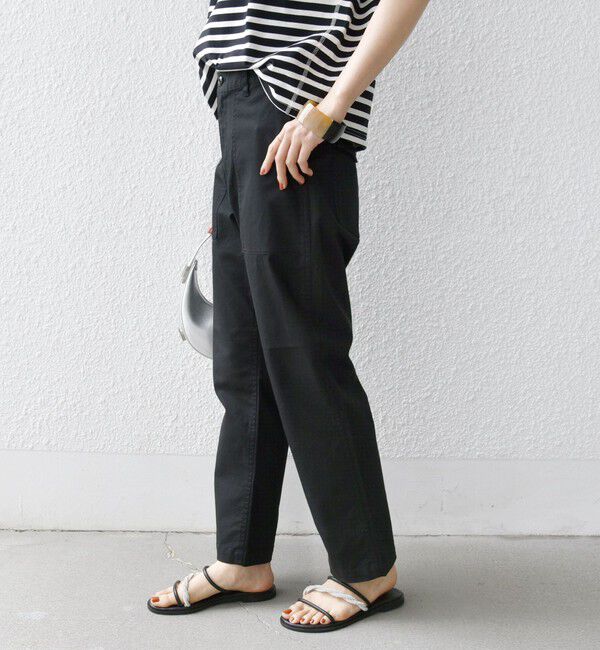 SHIPS for women「【WEB限定】ストレッチ ベーシック ベイカー パンツ」|その他|