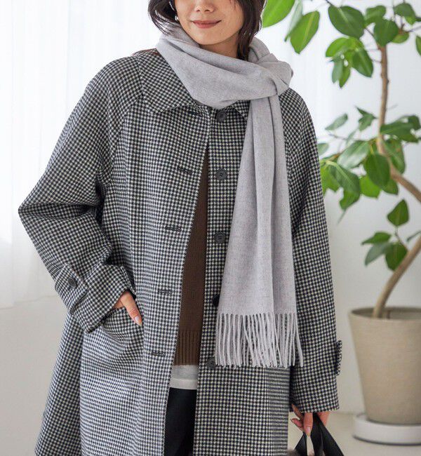 SHIPS for women「ソリッド カシミヤ ストール」|ストール|ライトグレー