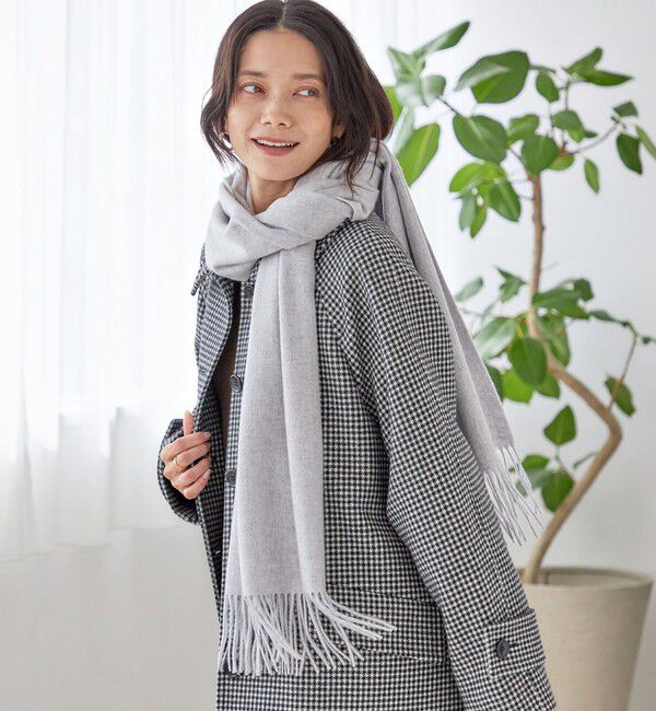 SHIPS for women「ソリッド カシミヤ ストール」|ストール|