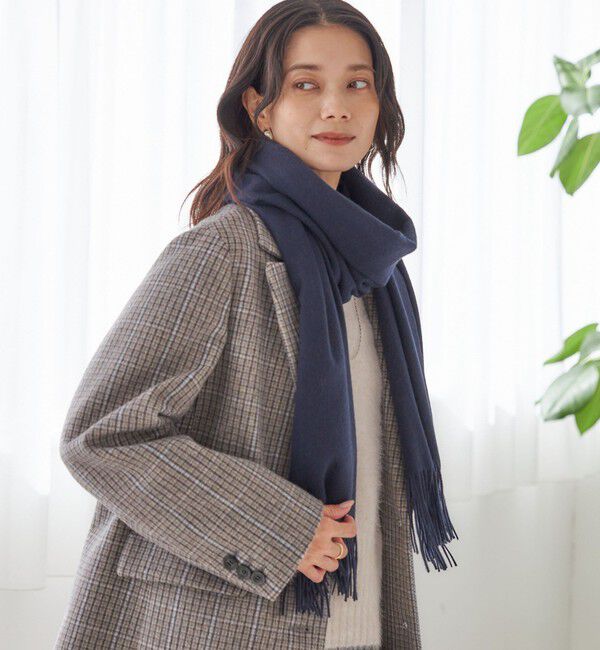 SHIPS for women「ソリッド カシミヤ ストール」|ストール|
