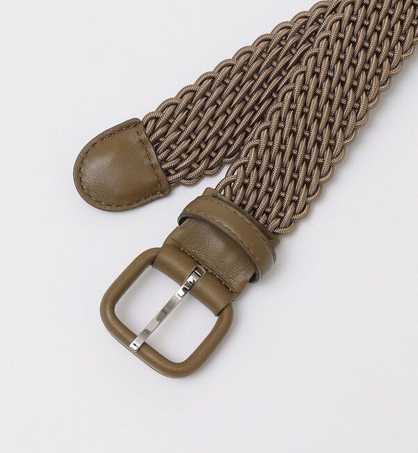 SHIPS「L&rsquo;AIGLON: 手編み メッシュ ベルト」|ベルト|