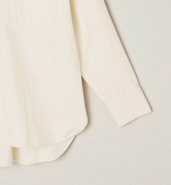 quaranciel「quaranciel:〈洗濯機可能〉オーバー サイズ ポケット ツイル シャツ」|シャツ・ブラウス|