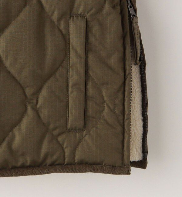 SHIPS KIDS「【WEB限定】TAION:100～140cm / ミリタリー リバーシブル ダウン ジャケット」|ミリタリー・モッズコート|