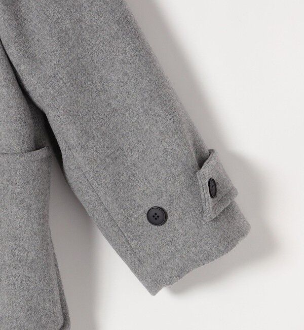 SHIPS any「SHIPS any: メルトン ロング ダッフル コート」|ダッフルコート|