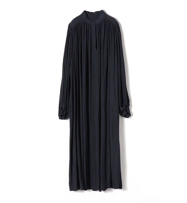 SHIPS for women「little black:〈手洗い可能〉カッセン ボリューム ワンピース（セレモニー対応可）」|ワンピース|