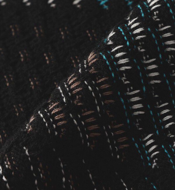 SHIPS any「SHIPS any: 〈手洗い可能〉ジオメトリック ジャガード クルーネック ルーズ ニット◇」|その他|