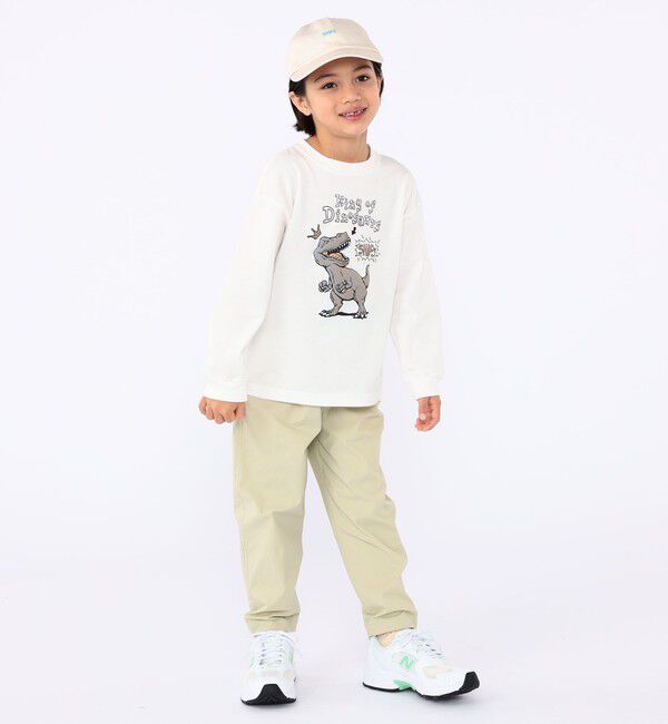 SHIPS KIDS「SHIPS KIDS:100～130cm /〈UVカット〉ナイロン ストレッチ パンツ」|チノ|