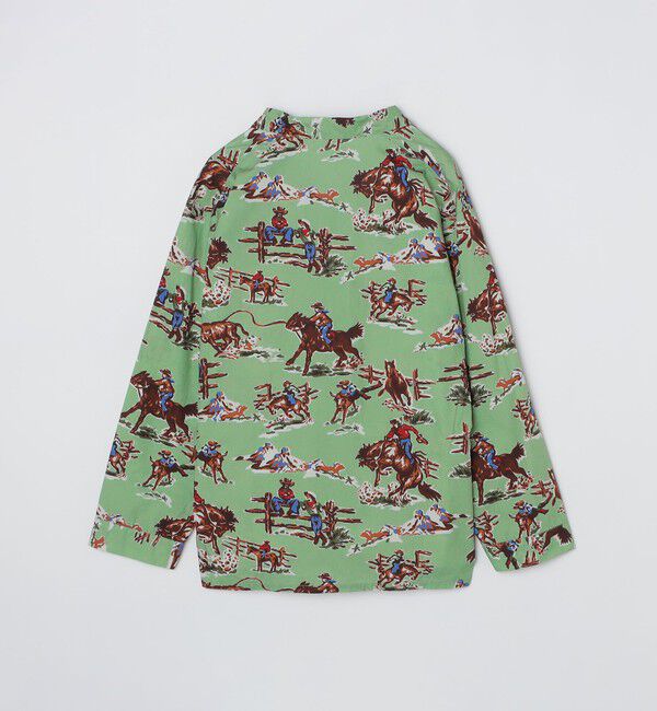 SHIPS「TOWNCRAFT: プリント パジャマ シャツ ジャケット」|シャツ・ブラウス|