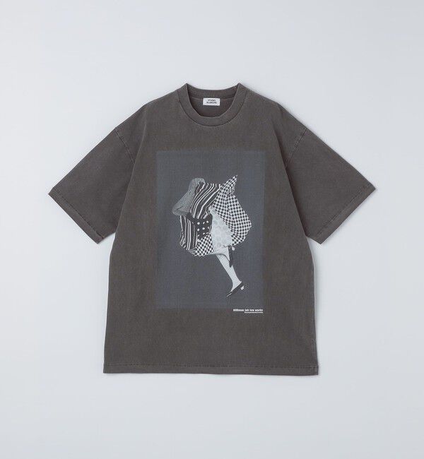 SHIPS「STUDIO BLANCHE: キリマンジャロ ワークス プリント Tシャツ」|Tシャツ・カットソー|