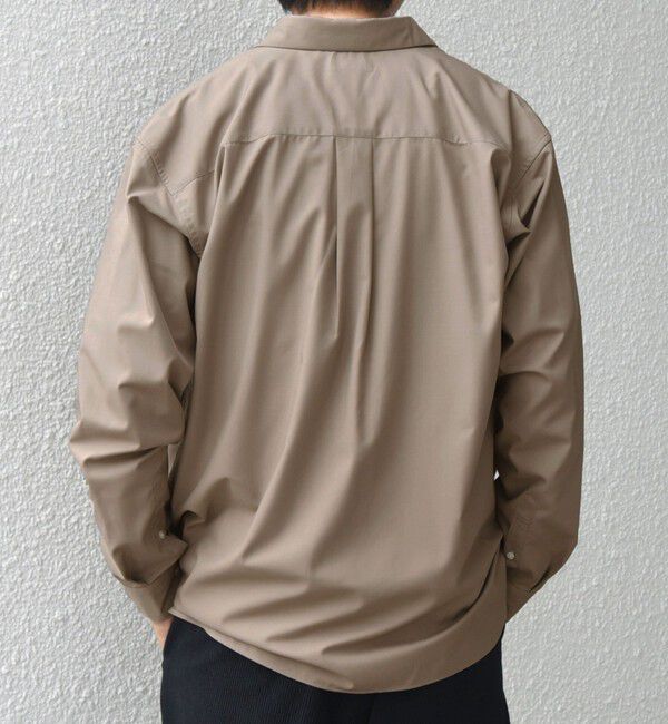 SHIPS any「SHIPS any: LIM BLESS ソリッド/ストライプ レギュラーカラー シャツ(セットアップ対応)◇」|シャツ・ブラウス|