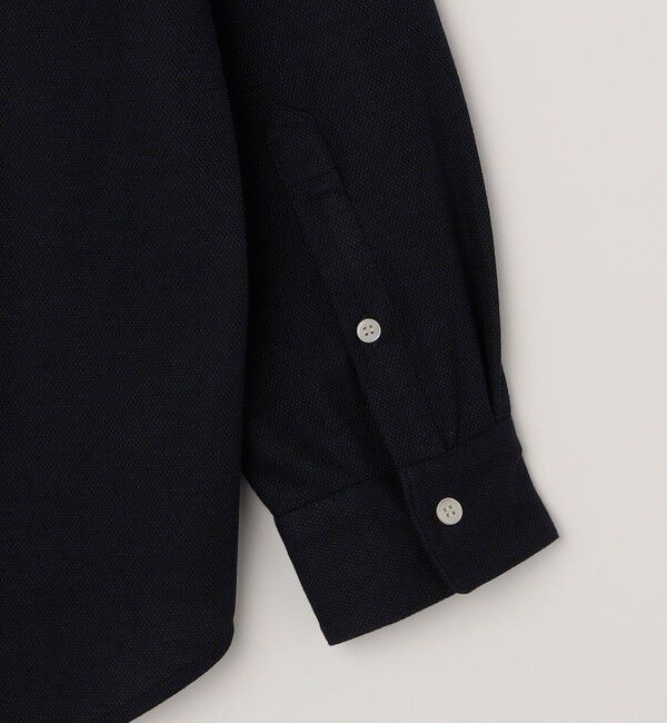 SHIPS any「SHIPS any: 360&deg; THE CIRCLE STRETCH ジャガード ジャージー ポケット Tシャツ(ロンT/セットアップ対応)◇」|Tシャツ・カットソー|