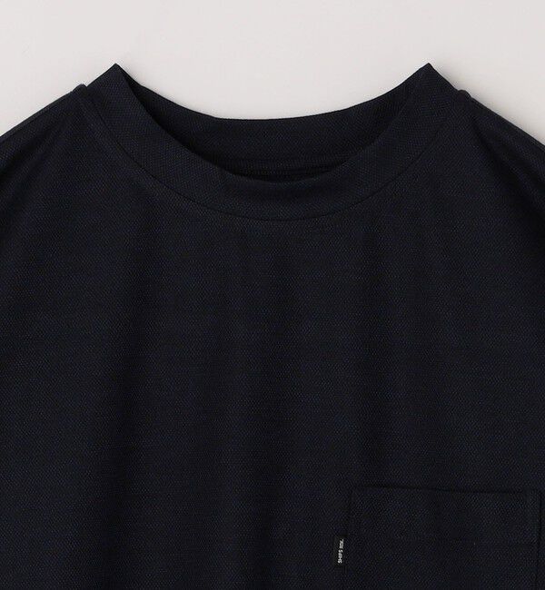 SHIPS any「SHIPS any: 360&deg; THE CIRCLE STRETCH ジャガード ジャージー ポケット Tシャツ(ロンT/セットアップ対応)◇」|Tシャツ・カットソー|