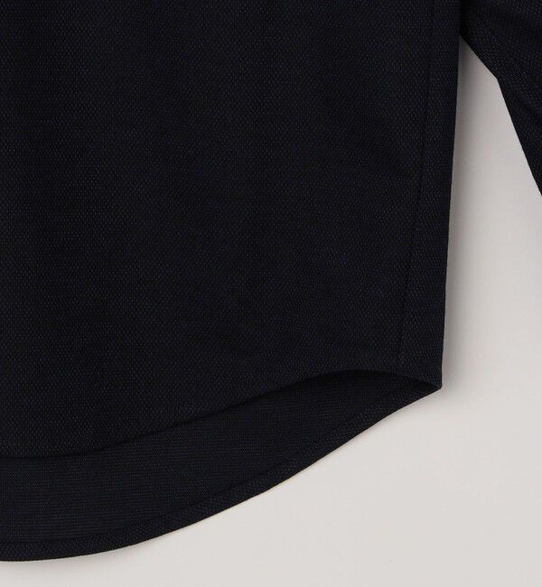 SHIPS any「SHIPS any: 360&deg; THE CIRCLE STRETCH ジャガード ジャージー ポケット Tシャツ(ロンT/セットアップ対応)◇」|Tシャツ・カットソー|