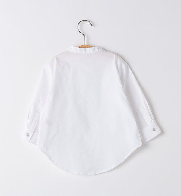 SHIPS KIDS「SHIPS KIDS:90cm /バンドカラー シャツ」|シャツ・ブラウス|