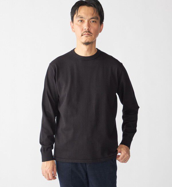 SHIPS「SHIPS:〈洗濯機可能〉コットン ウール TEXBRID(R) クルーネック プルオーバー ニット」|ニット・セーター|