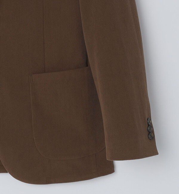 SHIPS「SHIPS:〈手洗い可能〉トリコット コーデュロイ ジャケット (セットアップ対応)」|テーラードジャケット|