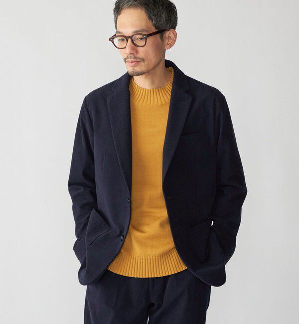 SHIPS「SHIPS:〈手洗い可能〉トリコット コーデュロイ ジャケット (セットアップ対応)」|テーラードジャケット|