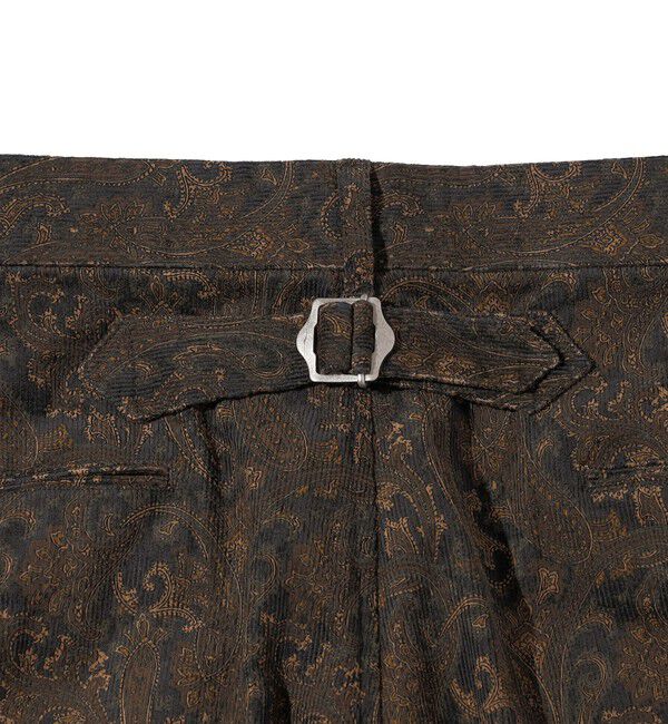 SHIPS「Southwick:〈セットアップ対応〉Gate Label プリント コーデュロイ スラックス」|スラックス|