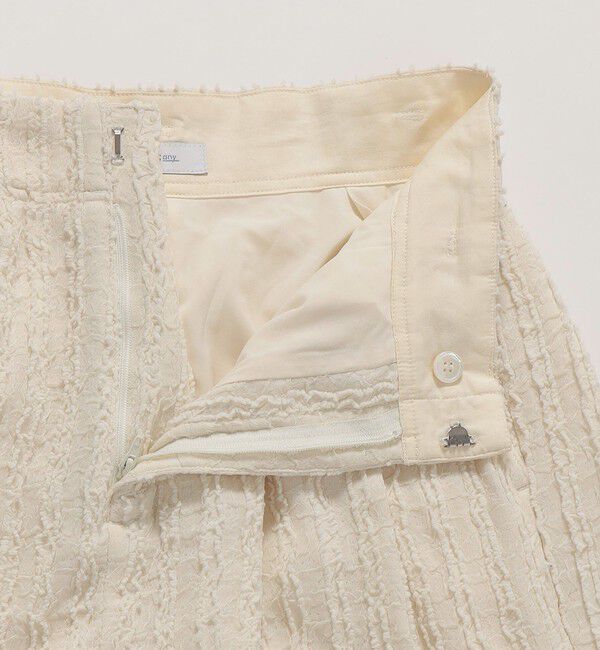 SHIPS any「SHIPS any:〈洗濯機可能〉ウェーブ ジャカード タック ワイド パンツ」|その他|