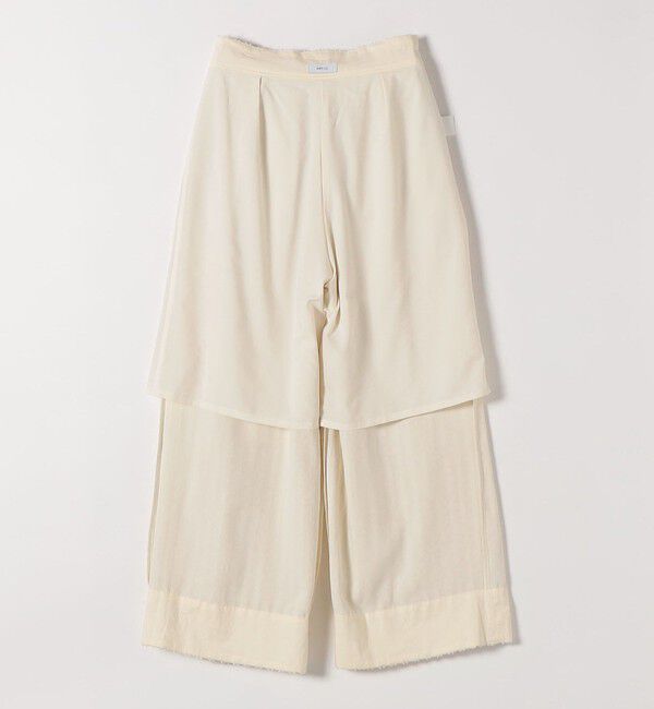 SHIPS any「SHIPS any:〈洗濯機可能〉ウェーブ ジャカード タック ワイド パンツ」|その他|