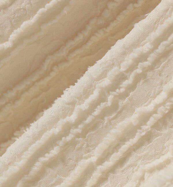 SHIPS any「SHIPS any:〈洗濯機可能〉ウェーブ ジャカード タック ワイド パンツ」|その他|