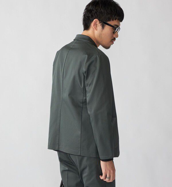 SHIPS「【WEB限定】SHIPS:〈洗濯機可能〉サテンストレッチ セットアップ」|スーツ|