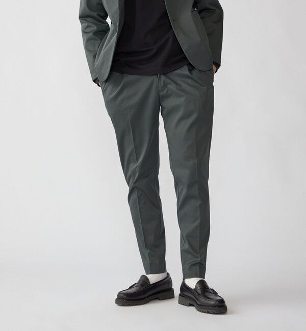 SHIPS「【WEB限定】SHIPS:〈洗濯機可能〉サテンストレッチ セットアップ」|スーツ|