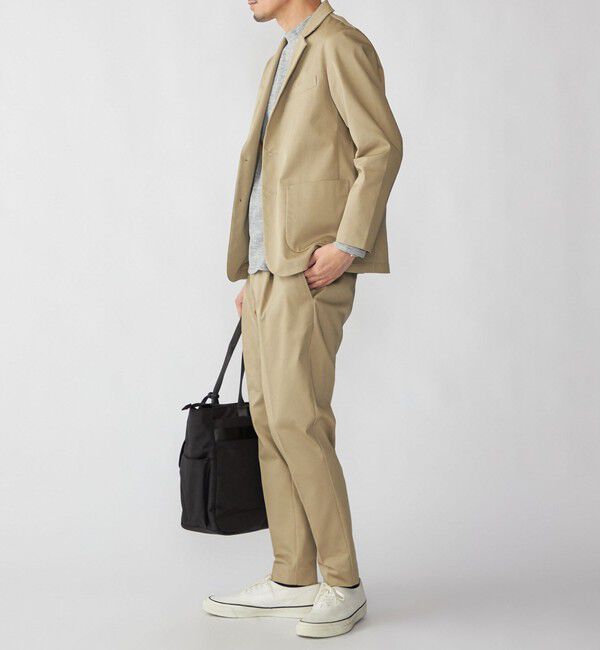 SHIPS「【WEB限定】SHIPS:〈洗濯機可能〉サテンストレッチ セットアップ」|スーツ|