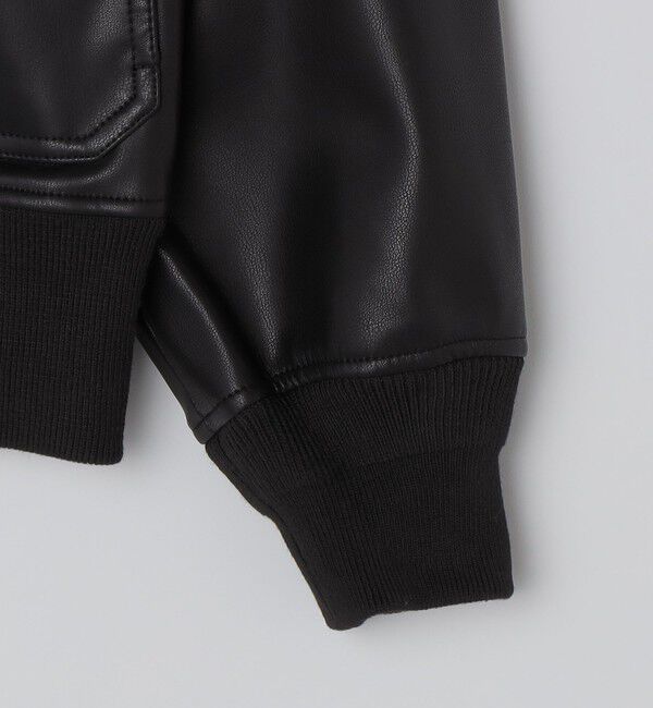 SHIPS「BENCH MARKING SHIRTS: 合成皮革 A2 ブルゾン」|その他|