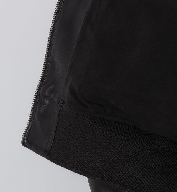 SHIPS「BENCH MARKING SHIRTS: 合成皮革 A2 ブルゾン」|その他|