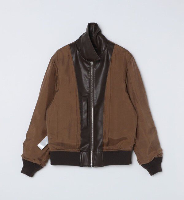SHIPS「BENCH MARKING SHIRTS: 合成皮革 A2 ブルゾン」|その他|