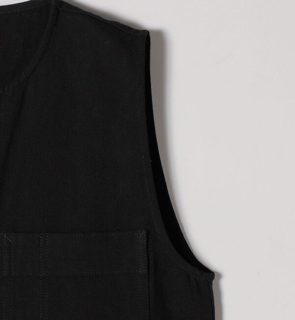 SHIPS any「《予約》【SHIPS any別注】PAYDAY:〈洗濯機可能〉ステンシル ロゴ プリント オーバーオール」|オールインワン|