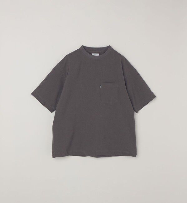 SHIPS any「SHIPS any:〈吸水速乾〉Rapidry クルーネック スピンドル ポケット Tシャツ(セットアップ対応)◆」|Tシャツ・カットソー|