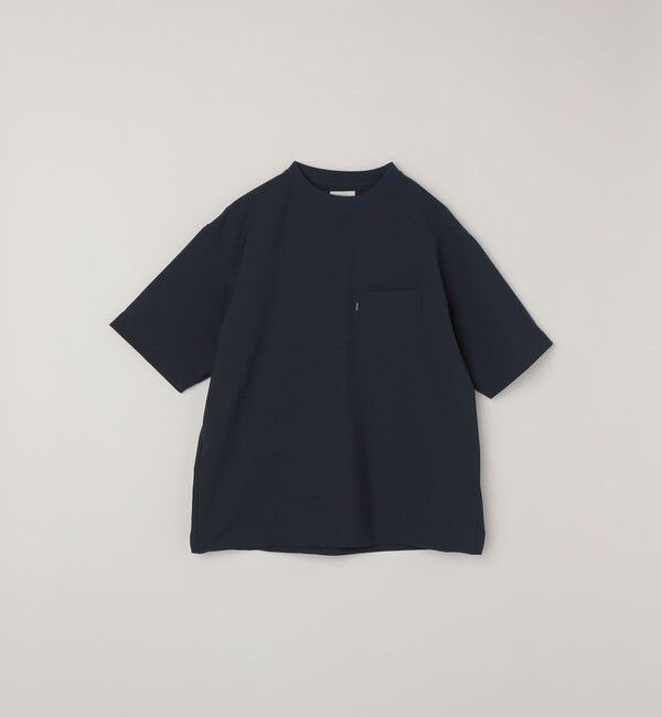 SHIPS any「SHIPS any:〈吸水速乾〉Rapidry クルーネック スピンドル ポケット Tシャツ(セットアップ対応)◆」|Tシャツ・カットソー|