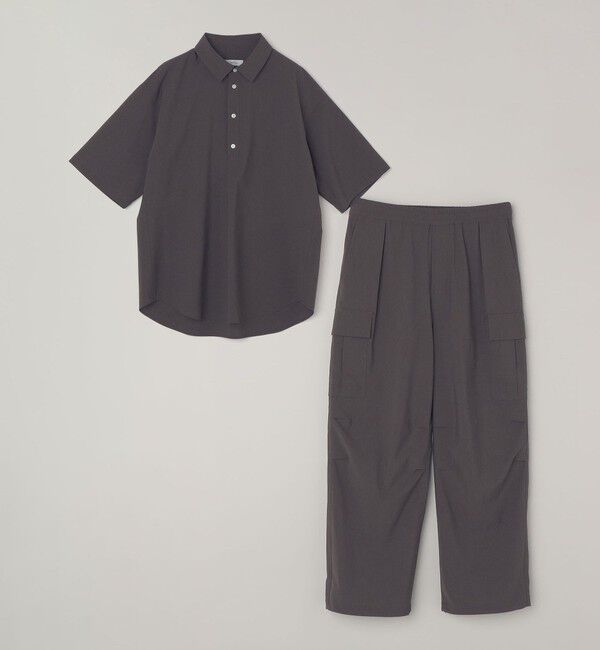 SHIPS any「SHIPS any:〈吸水速乾〉Rapidry ボタンダウン レギュラーカラー 半袖 シャツ(セットアップ対応)◆」|シャツ・ブラウス|