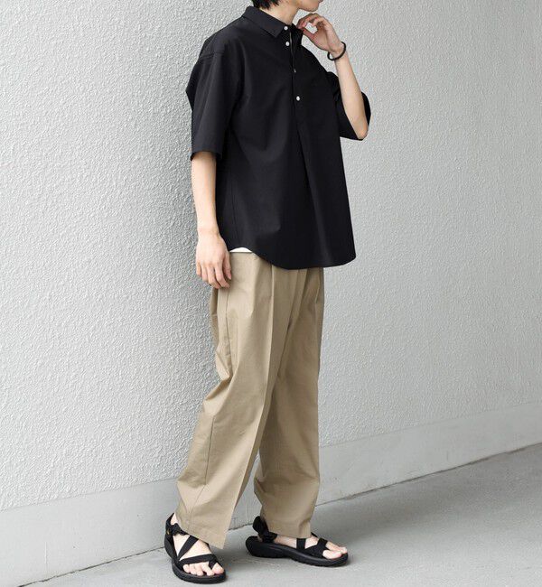 SHIPS any「SHIPS any:〈吸水速乾〉Rapidry ボタンダウン レギュラーカラー 半袖 シャツ(セットアップ対応)◆」|シャツ・ブラウス|