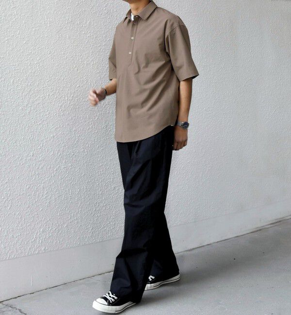 SHIPS any「SHIPS any:〈吸水速乾〉Rapidry ボタンダウン レギュラーカラー 半袖 シャツ(セットアップ対応)◆」|シャツ・ブラウス|