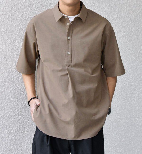 SHIPS any「SHIPS any:〈吸水速乾〉Rapidry ボタンダウン レギュラーカラー 半袖 シャツ(セットアップ対応)◆」|シャツ・ブラウス|