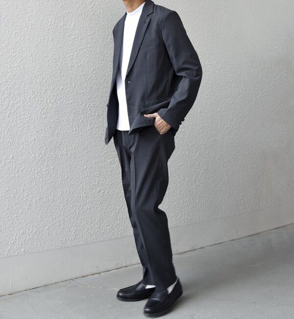 SHIPS any「SHIPS any:〈通気性/遮熱〉CALCULO サマー トロピカル セットアップ スーツ 26SS◆」|スーツ|