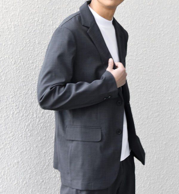 SHIPS any「SHIPS any:〈通気性/遮熱〉CALCULO サマー トロピカル セットアップ スーツ 26SS◆」|スーツ|