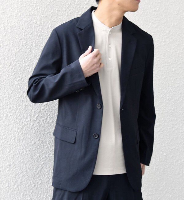 SHIPS any「SHIPS any:〈通気性/遮熱〉CALCULO サマー トロピカル セットアップ スーツ 26SS◆」|スーツ|