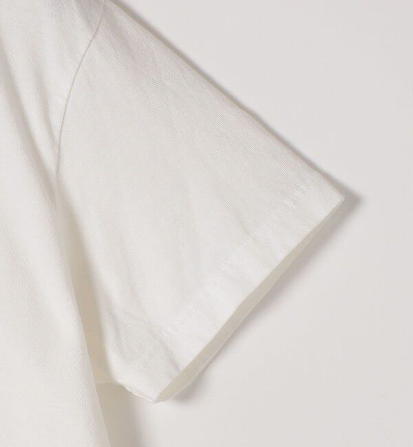 SHIPS any「《予約》TRICOMER:〈洗濯機可能〉フレンチ ロゴ プリント TEE」|Tシャツ・カットソー|