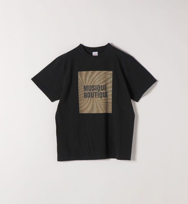 SHIPS any「《予約》TRICOMER:〈洗濯機可能〉フレンチ ロゴ プリント TEE」|Tシャツ・カットソー|