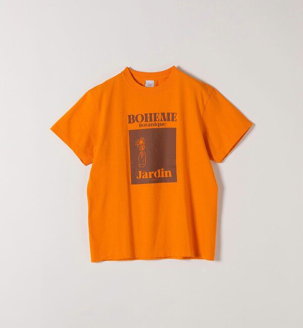 SHIPS any「《予約》TRICOMER:〈洗濯機可能〉フレンチ ロゴ プリント TEE」|Tシャツ・カットソー|