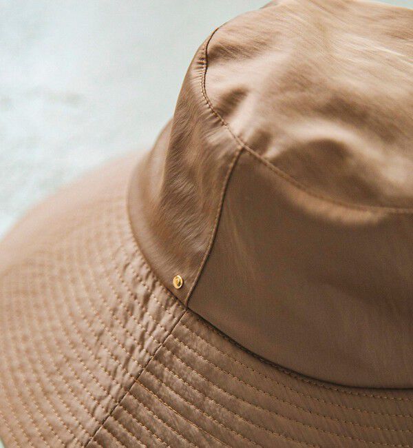 quaranciel「《予約》quaranciel:〈UVカット/接触冷感/撥水加工/手洗い可能〉ワイド ブリム ハット」|ハット|