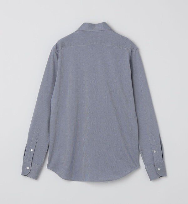 SHIPS「SHIPS: ジャージー ハウンドトゥース ワンピースカラー シャツ」|シャツ・ブラウス|